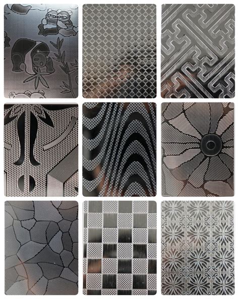 metal embossing sheets|embossing patterns for metal sheets.